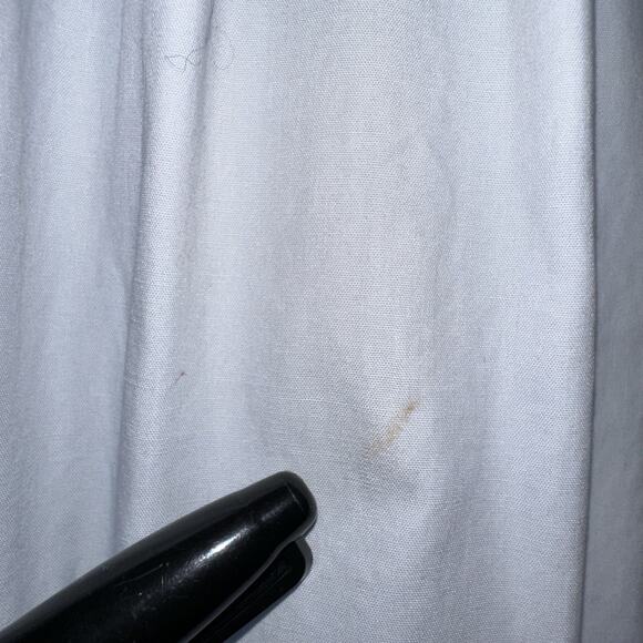 Derek Lam Collective Dress Size 46 Light Blue Tiered 100% Cotton Poplin See Pics - Picture 5 of 13